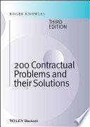 200 contractual problems and their solutions