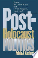 Post-Holocaust politics Britain, the United States & Jewish refugees, 1945-1948 /