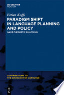 Paradigm shift in language planning and policy game-theoretic solutions /