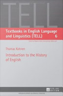 Introduction to the history of English /