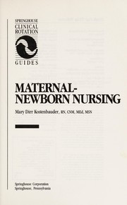 Maternal-newborn nursing /
