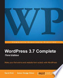 WordPress 3.7 complete /