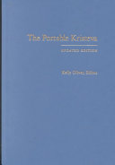 The portable Kristeva /