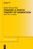 Toward a poetic theory of narration /