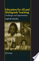 EDUCATION FOR ALL AND MULTIGRADE TEACHING