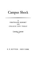 Campus shock : a firsthand report on college life today /