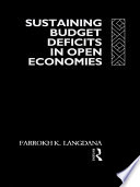 Sustaining budget deficits in open economies