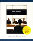 Public relations : The profession and the practice /