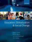 Education, globalization and social change /