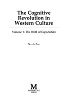 The cognitive revolution in Western culture: the birth of expectation/