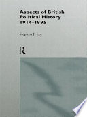 Aspects of British political history, 1914-1995
