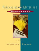 Purchasing and materials management /