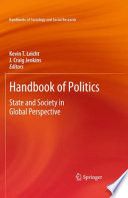 Handbook of Politics State and Society in Global Perspective /