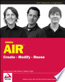 Adobe AIR create-modify-reuse /