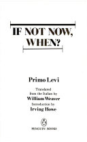 If not now, when? /
