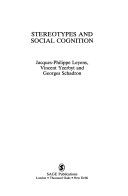 Stereotypes and social cognition /