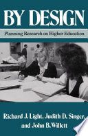 By design planning research on higher education /