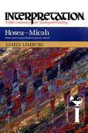 Hosea--Micah /