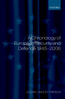 A chronology of European security & defence, 1945-2007