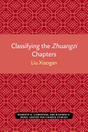 Classifying the Zhuangzi Chapters /