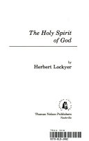 The Holy Spirit of God /