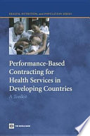 Performance-based contracting for health services in developing countries a toolkit /