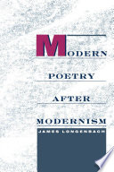 Modern poetry after modernism
