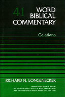 Word Biblical commentary, vol. 41 : Galatians /