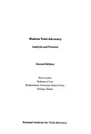 Modern trial advocacy : analysis and practice /