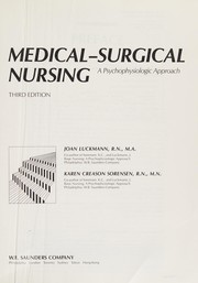 Medical-surgical nursing : a psychophysiologic approach /