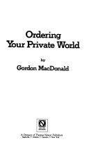 Ordering your private world/