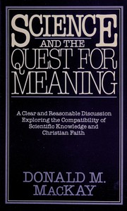 Science and the quest for meaning /