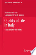 Quality of life in Italy Research and Reflections /