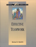 Effective teamwork /