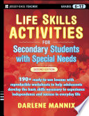 Life skills activities for secondary students with special needs