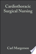 Cardiothoracic surgical nursing