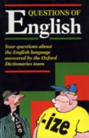 Questions of English /