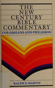 Colossians and Philemon : based on the revised standard version /