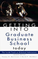 Getting into graduate business school today /