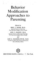 Behavior modification approaches to parenting /