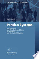 Pension Systems Sustainability and Distributional Effects in Germany and the United Kingdom /