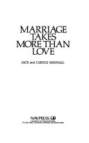 Marriage takes more than love /