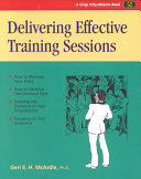 Delivering effective training sessions