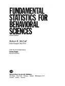 Fundamental statistics for behavioral sciences /