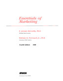 Essentials of marketing /