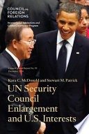 UN Security Council enlargement and U.S. interests