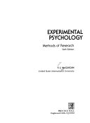 Experimental psychology : methods of research /