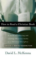 How to read a Christian book /