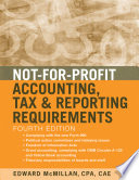 Not-for-profit accounting, tax, and reporting requirements