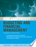 Not-for-profit budgeting and financial management